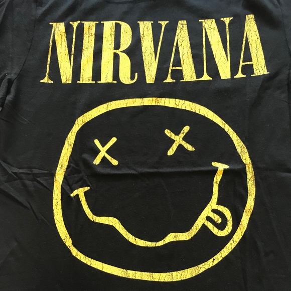 Licensed & Authentic NIRVANA T-Shirts S, M NWT - Picture 3 of 3